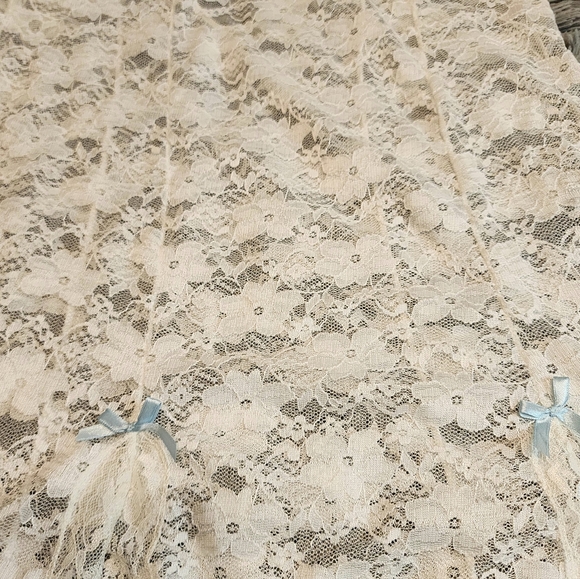 White Lace Lingerie Dress - Picture 7 of 9